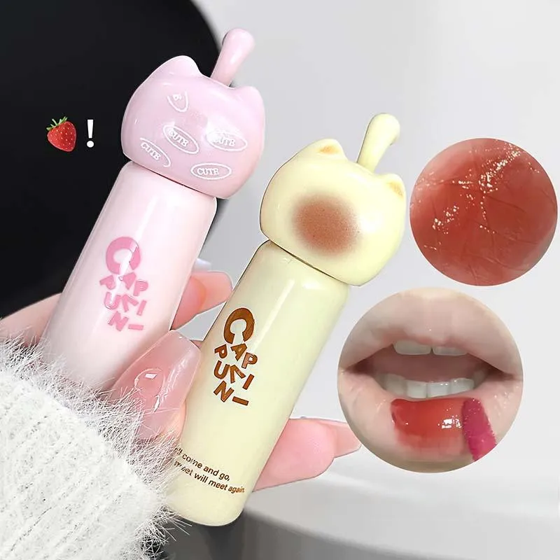 Cute Cat Lip Gloss - Moisturizing Smooth and Long-lasting Lip Glaze - 4 Shades Easy to Apply Lip Stain for Beginners — image 6