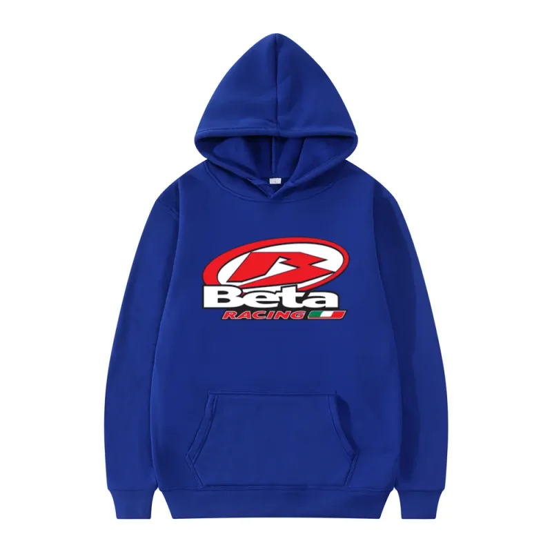 Nová mikina Beta Racing Tops Cool Men svetr Zima Podzim Beta Mikiny Streetwear — image 5