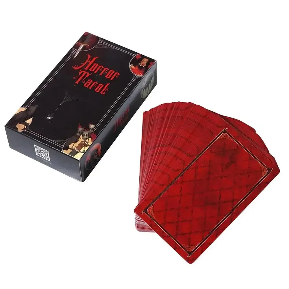 Horror Tarot Cards Pocket Printing 78-Card Deck Woodsman or The Frog Divination Fortune Telling Woodsman Sealed Board Game — image 4