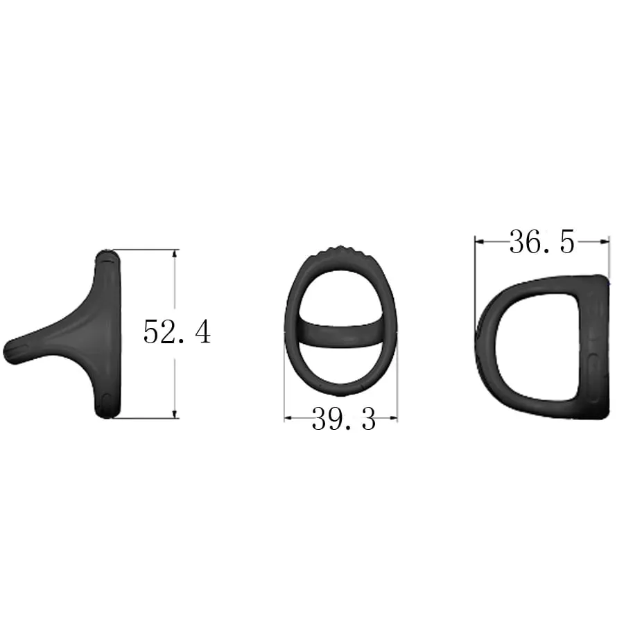 Penis Ring Silicone Semen Lock Ring Delay Ejaculation High Elasticity Time Lasting Cock Ring Sex Toys For Men Couples Adult 18+ — image 6
