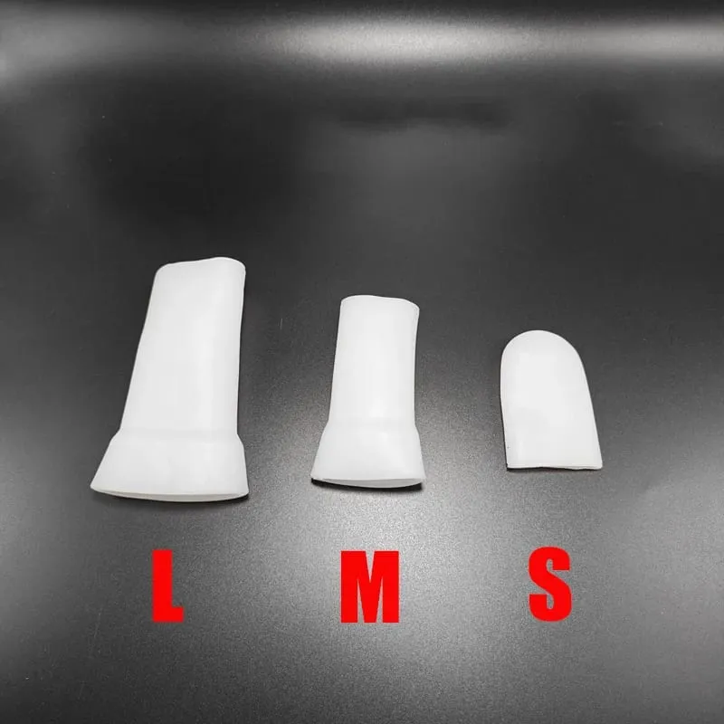 S/M/L Silicone Sleeve for Vacuum Cup Extender Penis Pump Penis Enlargement/Stretcher Replacement Accessories Sex Toy for Men 18+ — image 6