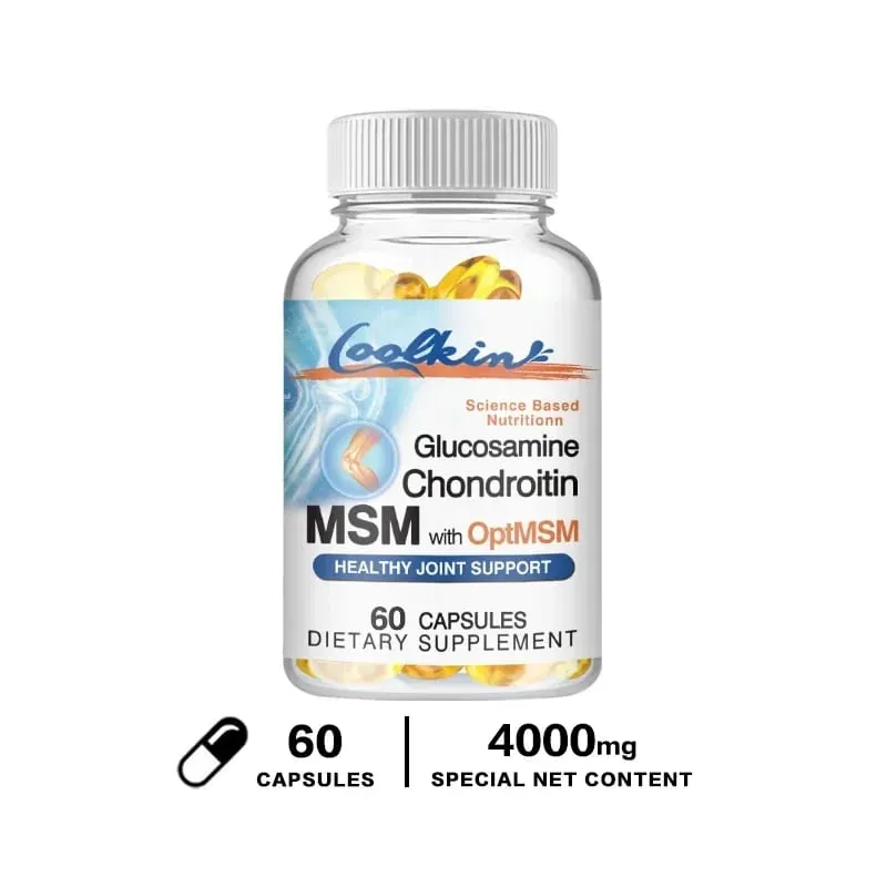 Glucosamine Chondroitin MSM and OptiMSM - Promotes Skin Nail and Joint Health — image 8