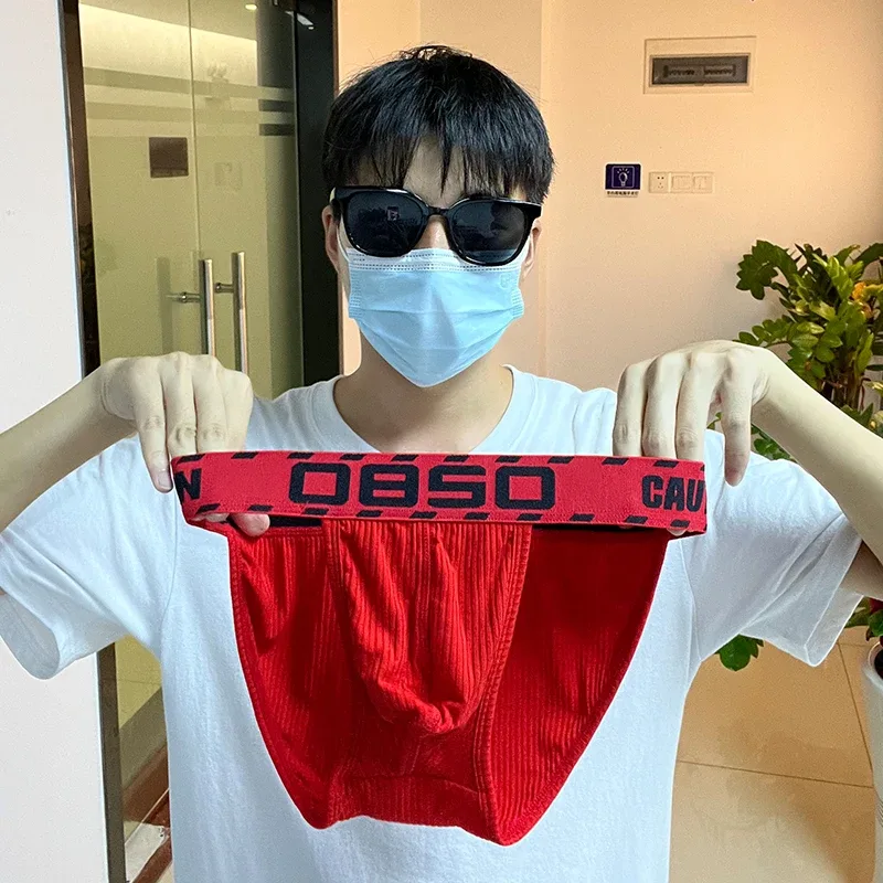 Sexy U Convex Cotton Man's Underwear Men Briefs Underpants Comfortable Men's Briefs Bikini Gay Underwear Men's lingerie — image 1