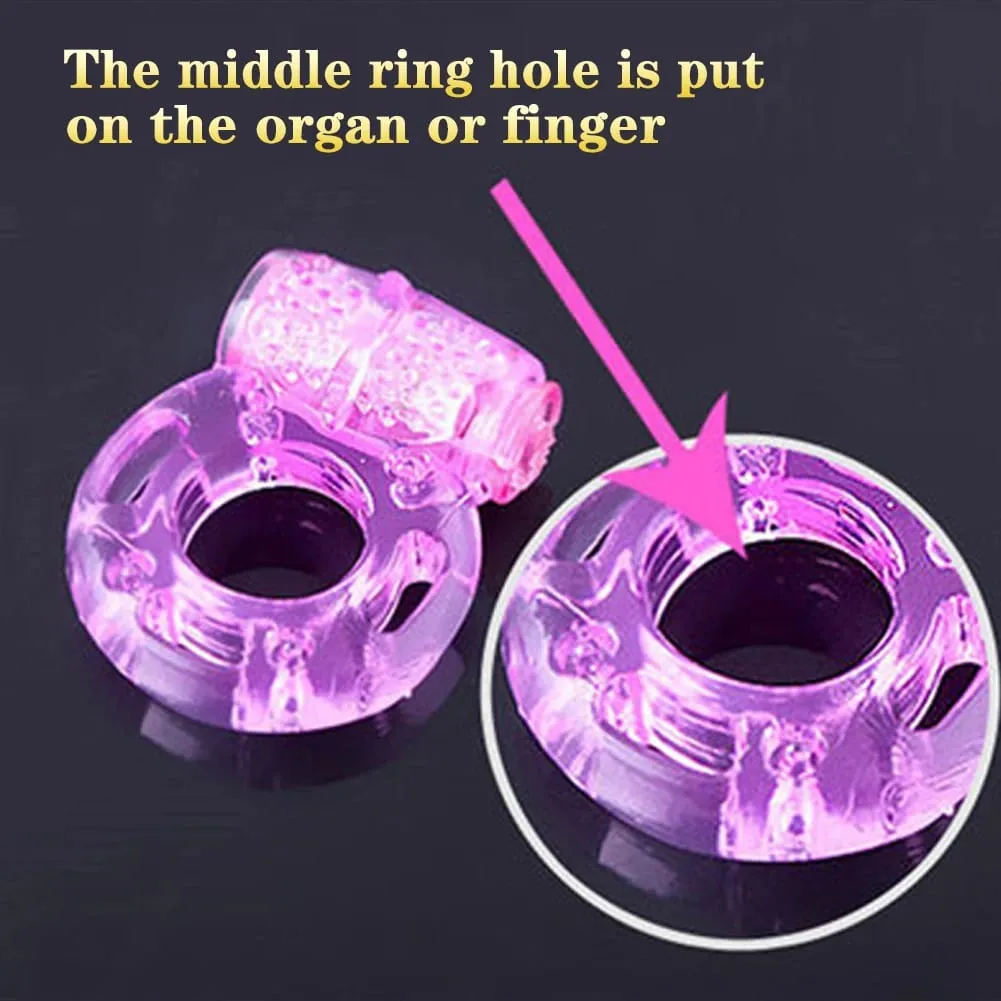 Men Vibrator Ring for Penis Cock Extender Ring Delay Ejaculation Sex Man Toys Couple Sexy Toy Penis Ring Stimulate Vibration — image 5