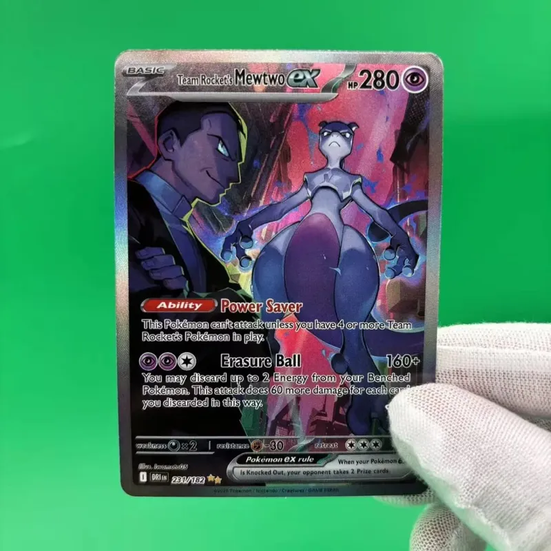 Collection Cards Lugia Umbreon Mewtwo Giratina DIY Self Made Single Card Classic Game Anime Card Gift Toy — image 8