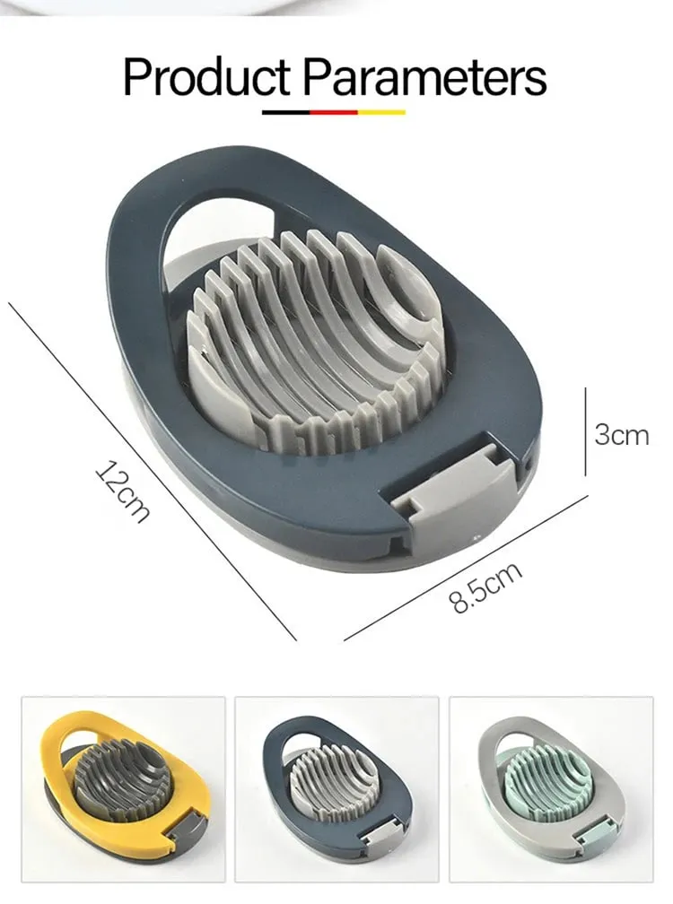 Stainless Steel Wire Egg Slicer Fruit Garnish Slicer Multipurpose Egg Cutter Cut Pores Hard Eggs JDGJ002 — image 8