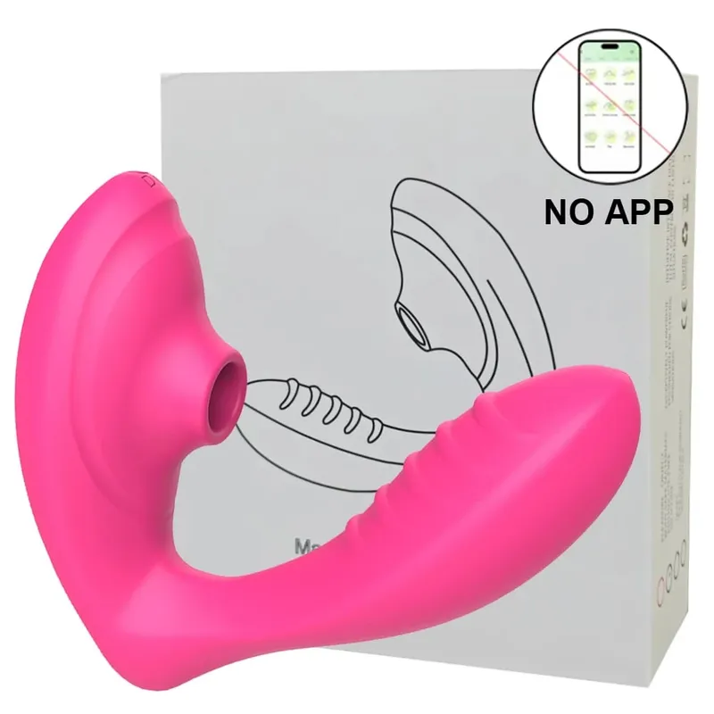 Sání vagíny Nositelné vibrátory Dildo Stimulátor klitorisu Orální sex Sexuální hračky nasávání klitorisu pro ženy na masturbaci — image 12