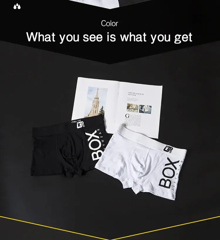 Mens Boxer Sexy Underwear soft long boxershorts Cotton soft Underpants Male Panties 3D Pouch Shorts Under Wear Pants Short — image 12