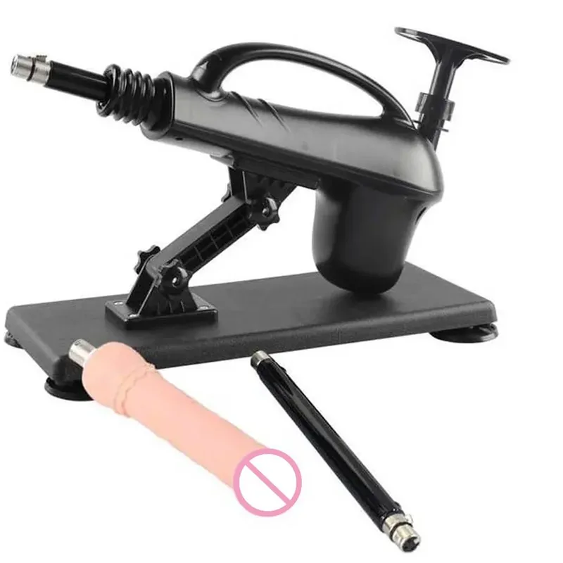 Portable Automatic Masturbation Machine for Women with Big Dildo Men's Sex Toy Pumping Gun for Couples — image 16