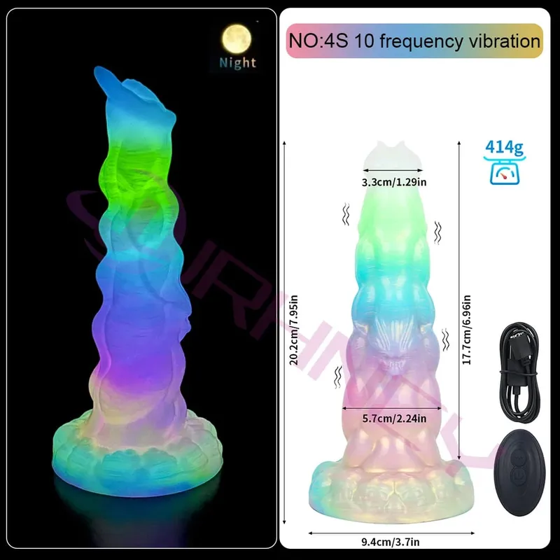 Vibratore Anal Dildo per Le Donne Masturbatore Consolador Silicone 10 Frequenza Vibrador Anal Plug 18+ G Spot Stimolatore Clitorideo — image 19
