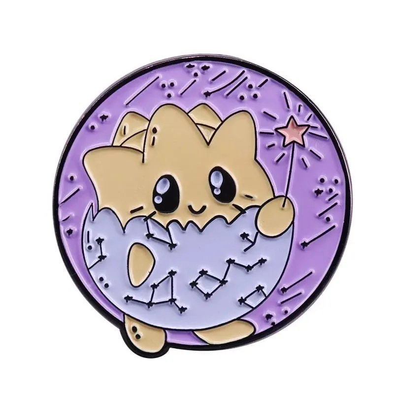 Pokemon Enamel Pins Collect Kawaii Sprite Pikachu Gengar Metal Cartoon Brooch Backpack Hat Bag Collar Lapel Badges