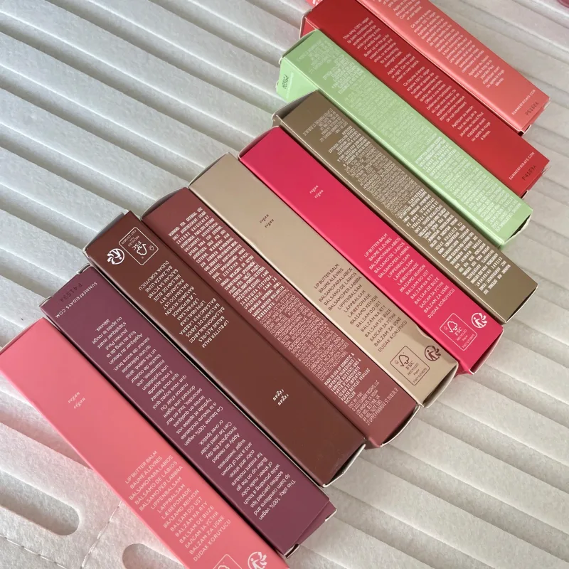 Summer Limited Rho Vanilla Beige LipBalm Moisturizing Transparent Lipstick Set Smooth Soft Tube Mirror Lip Gloss Lip Blum Makeup — image 5
