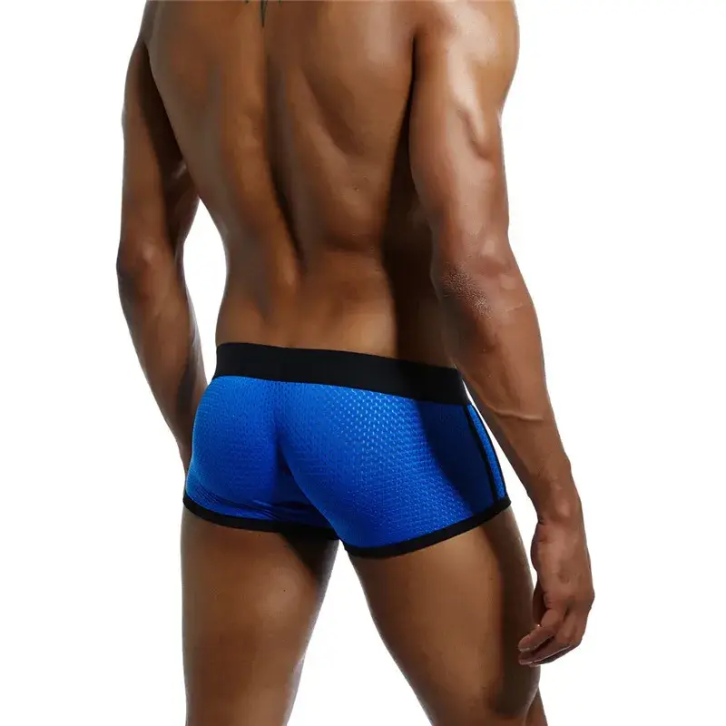 4Pcs Man Underpants Boxershorts Men Boxers Male Breathable Ice Silk Mesh Quick Drying Underwear Men’s Panties Boxer — image 11