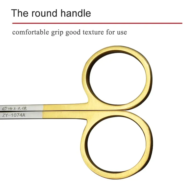 Nasal Septum Scissors 45 Degree Inclined Nose Cosmetic Instrument Inclined Scissors Nasal Surgical Tool — image 3