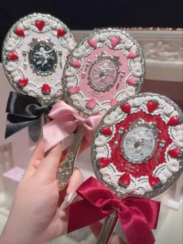 Flower Knows Handheld Makeup Mirror Air Cushion Comb All Series Relief Pattern Limited Color Makeup Tool Kit — image 5