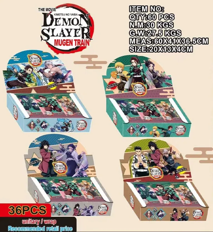 New Original Demon Slayer Cards Infinite Train SSP Card Diamond Rare Card Tanjirou Kamado Nezuko Character Collection Card — image 10
