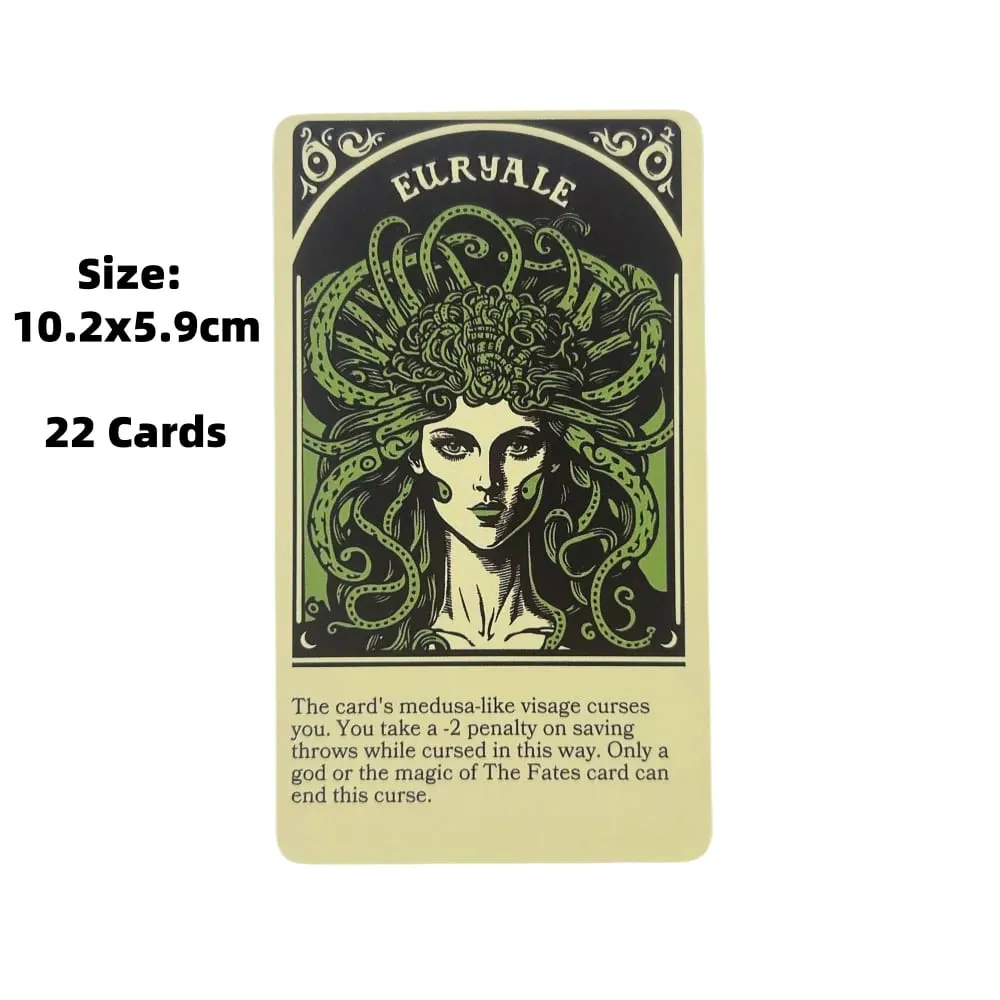 Deck of Many Things Oracle Cards A 22 Tarot English Divination Edition Deck Borad Games — image 2