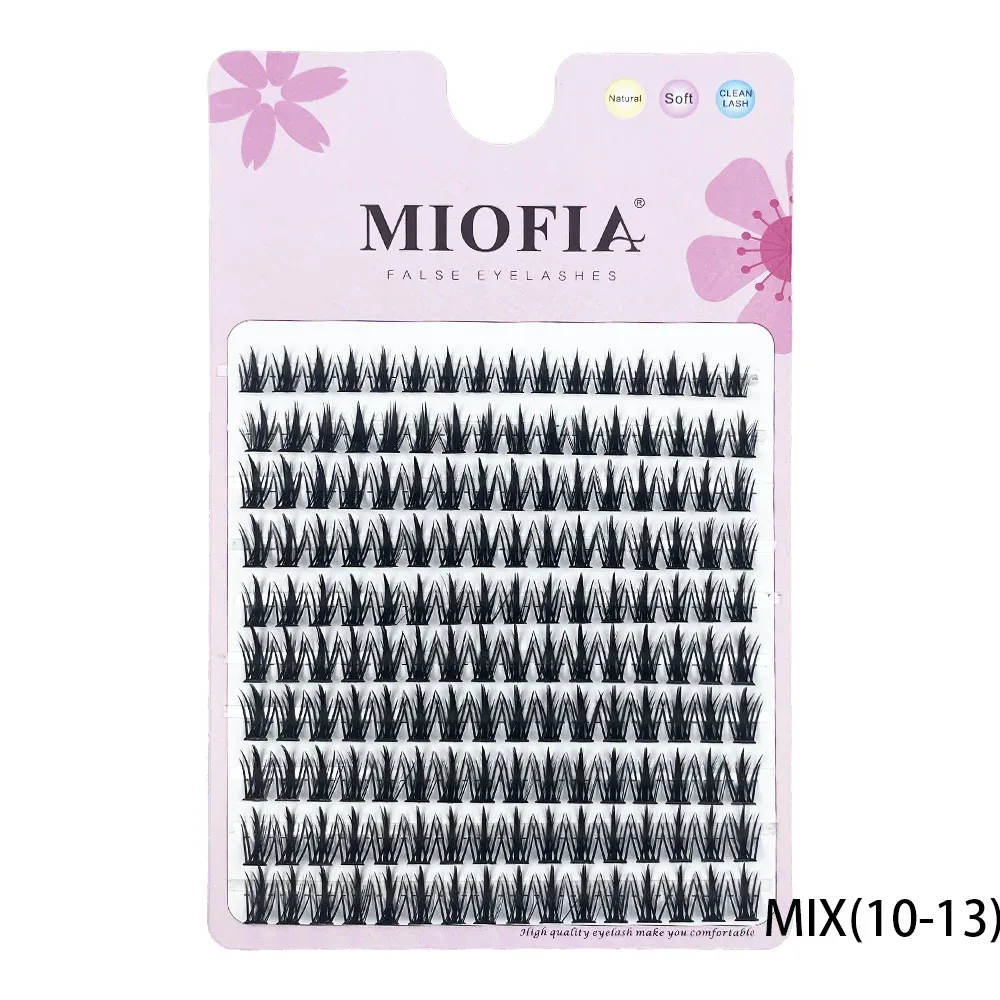 1 Box/160 Bunches Mink Eyelashes Natural 3D Russian Individual Eyelash Extension MS Eyelash Cluster Makeup Tool Lashes Wholesale — image 7