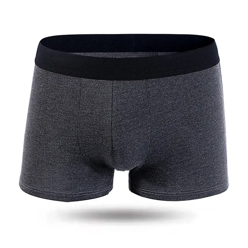 10Pcs Pack Men Panties Solid Color Underwear Male Brand Boxer And Underpants For Homme Luxury Set Shorts Box Slip Kit — image 5
