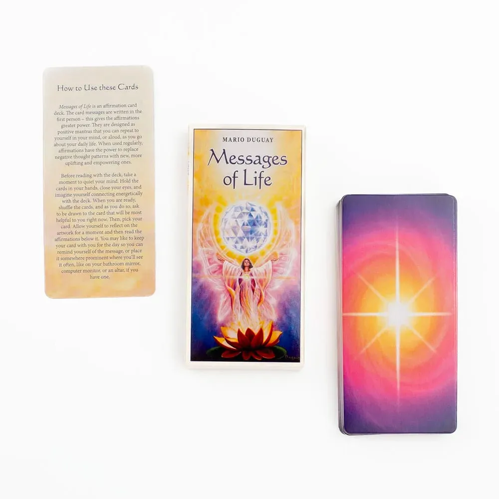 Messages Of Life Tarot Board Game 54 Pcs English Playing Cards for Party and Family Fun 11.3*4.5cm — image 3