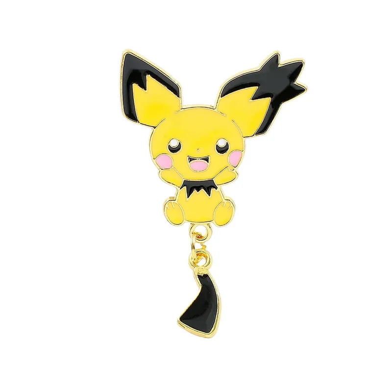 Enamel Pins Set - Cute Pikachu Squirtle Charmander Brooches for Backpacks Jackets - Anime Cartoon Badges Gift for Fans — image 9