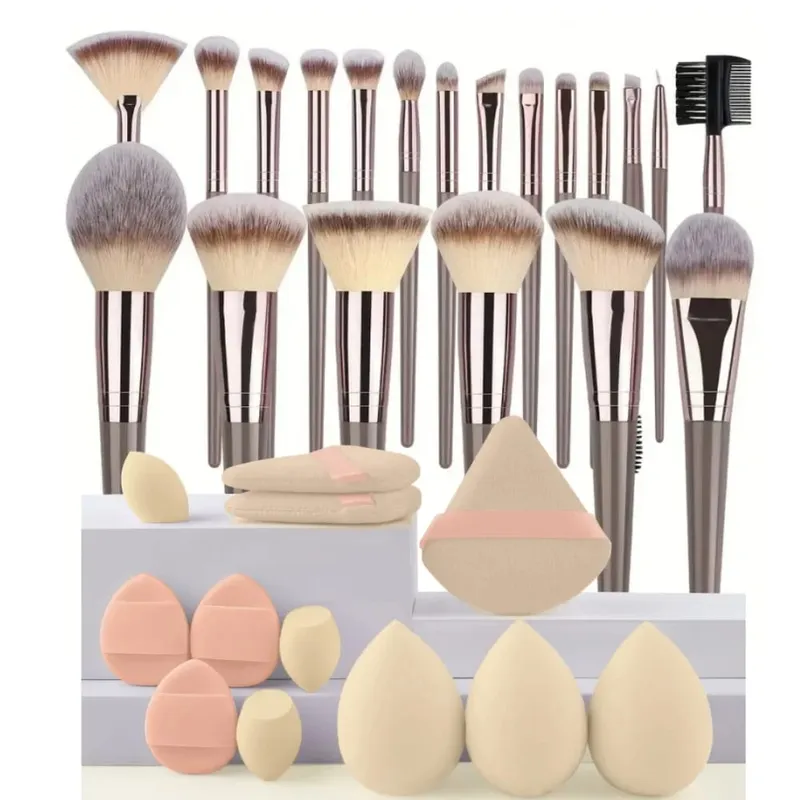 Professional 3-20PCS Makeup Brushes Set Soft Fluffy Foundation Eyeshadow Concealer Blending Blush Brush Kabuki Women Beauty Tool — image 15