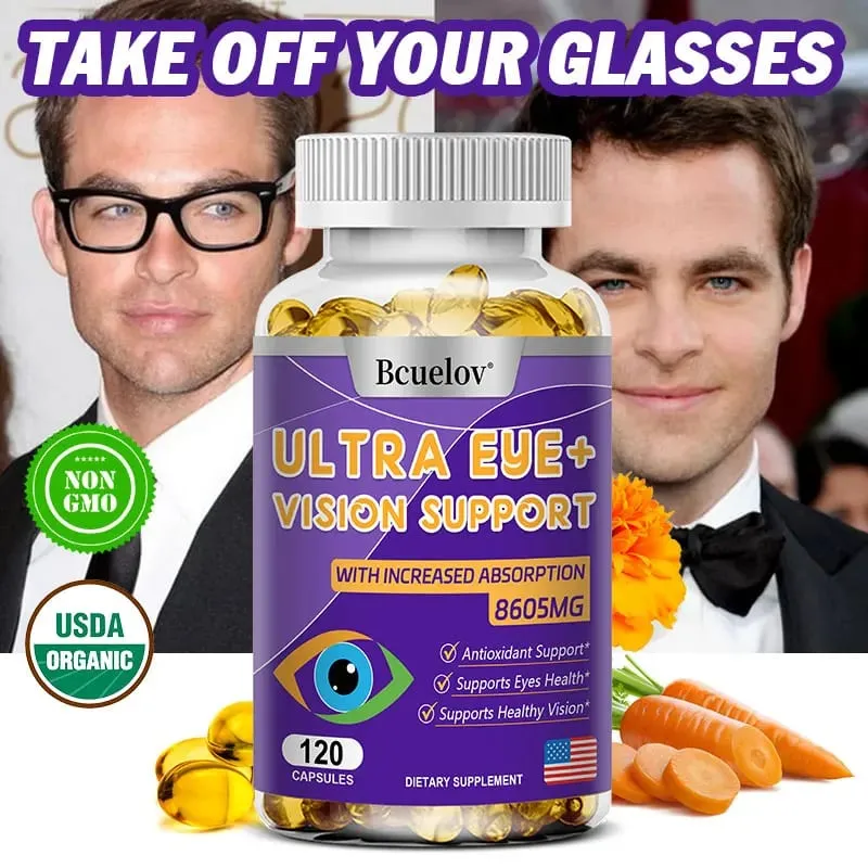 Advanced Eye Vitamin Supplement for Macular Health and Dry Eyes - Supports Eye Strain Stress Night Vision — image 2
