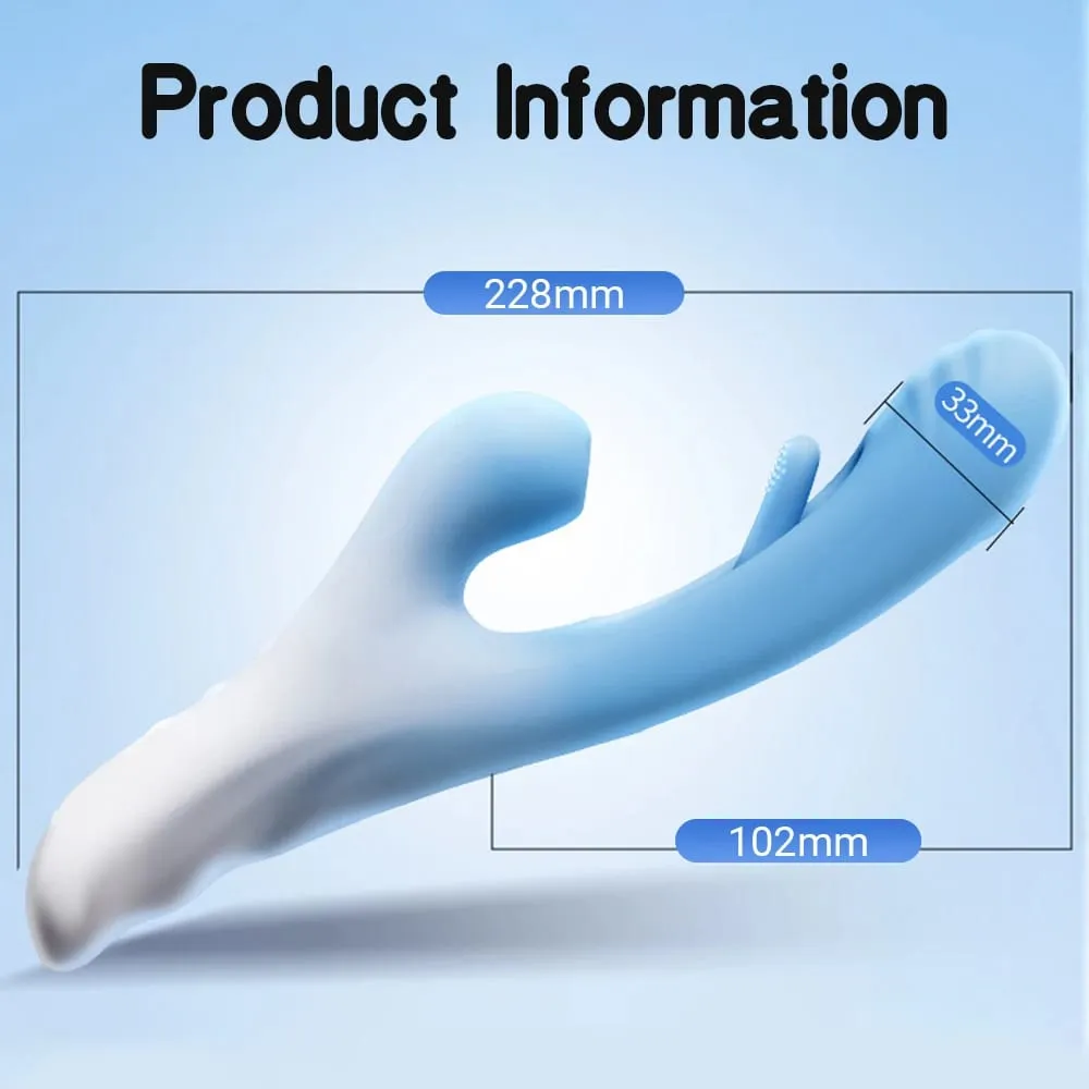 Vibrateur de vagin à battement de champ luxueux pour femmes, ventouse de lapin, vibrateur féminin, masturbateur, jouets sexuels pour femmes — image 6