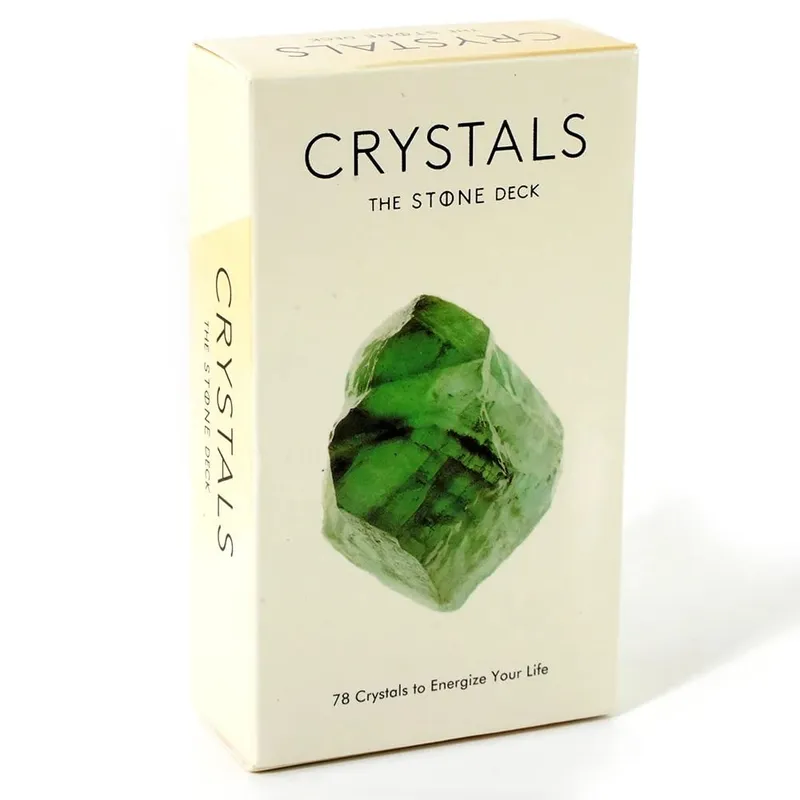 Crystals Tarot Cards Oracle Cards tarot Deck and Card Game high quality Kabbalis Board Game Divination fate party enterainment — image 1