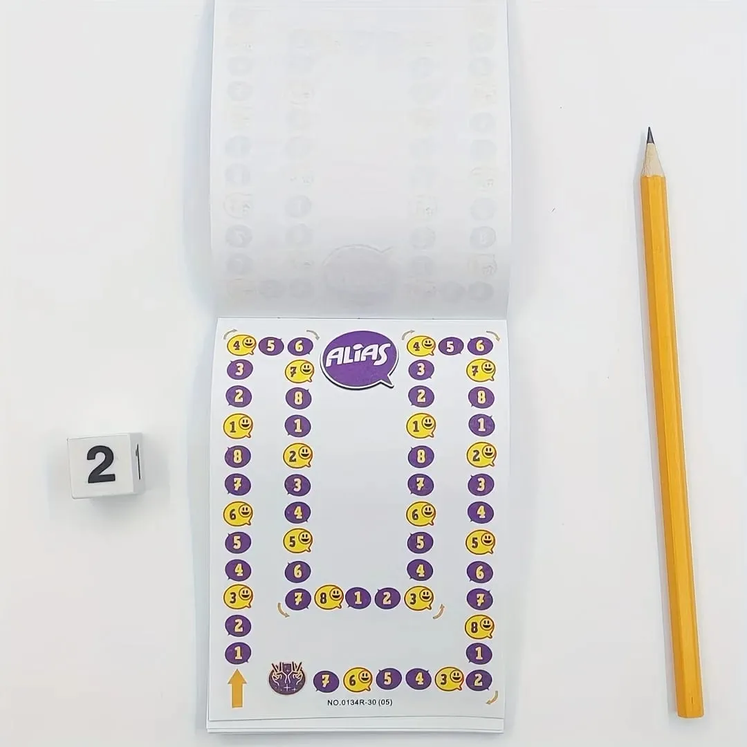 Alias Party (Alias Evening Party/Say It Differently) Board Game Tabletop Game Card Game Suitable for Family Gatherings Ideal as a Gift (Slight Color Variation/Random Hourglass Color) — image 5