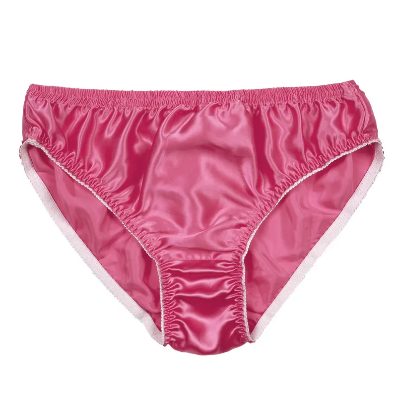 Hot-selling 100% silk panties male mulberry silk trigonometric underwear men briefs