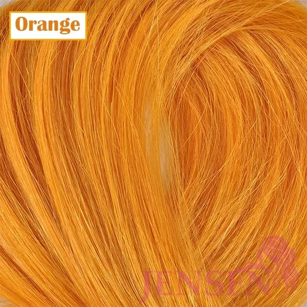 Color Straight Fusion Nail U Tip Human Hair Extensions Keratin 0.5g/Strand 20" Inch For Salon For Women A Variety of Color