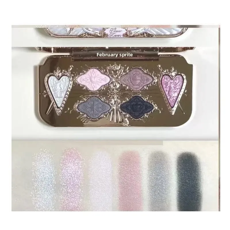 Flower Knows Unicorn Vintage Eyeshadow Palette Blush Highlighter Lipstick Cute Girly Cosmetics for Women — image 8