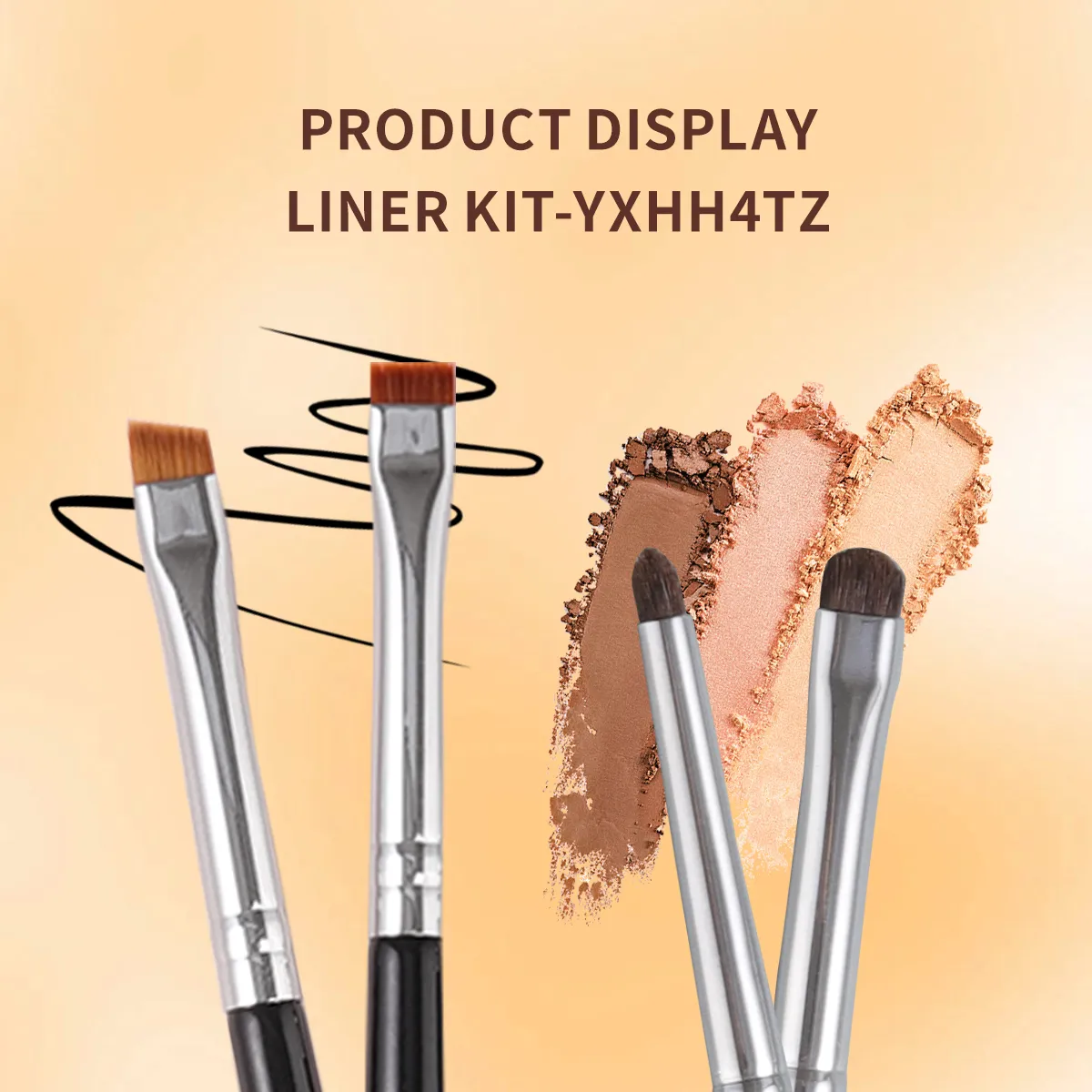 OVW Ultimate Eye Makeup Brush Set: Precision Eyeliner Detailing Blending Concealer and All-Purpose Brushes for Flawless Arti — image 1