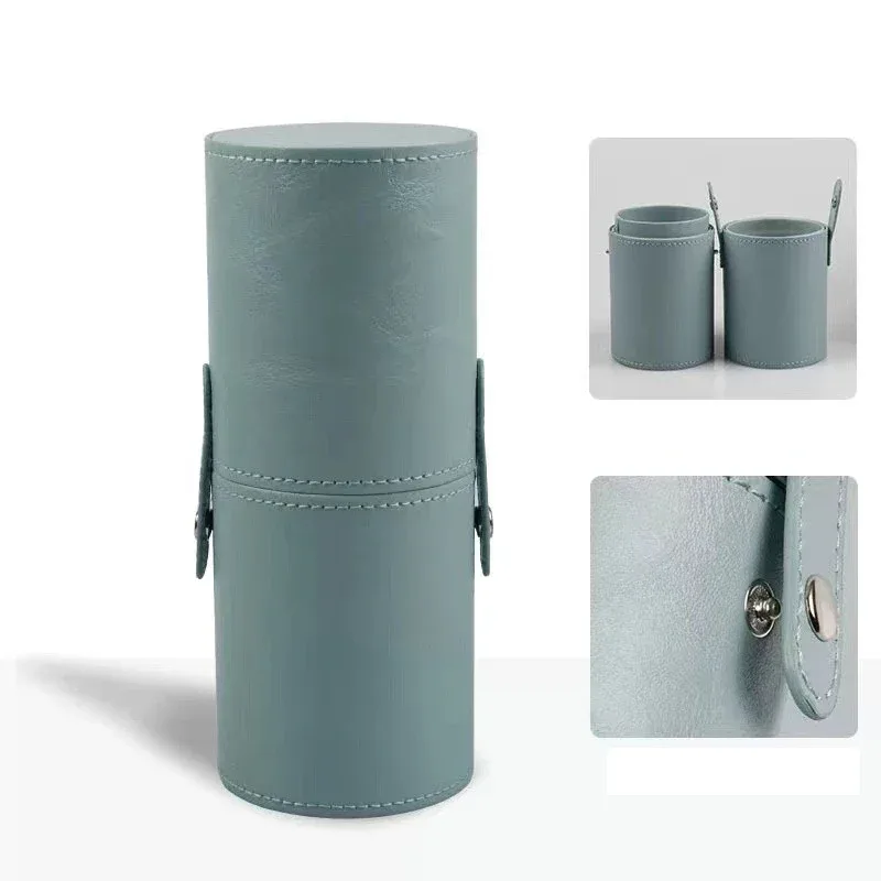 PU Leather Travel Empty Cosmetic Brushes Pen Holder Makeup Artist Bag Brushes Organizer Make Up Tools — image 10