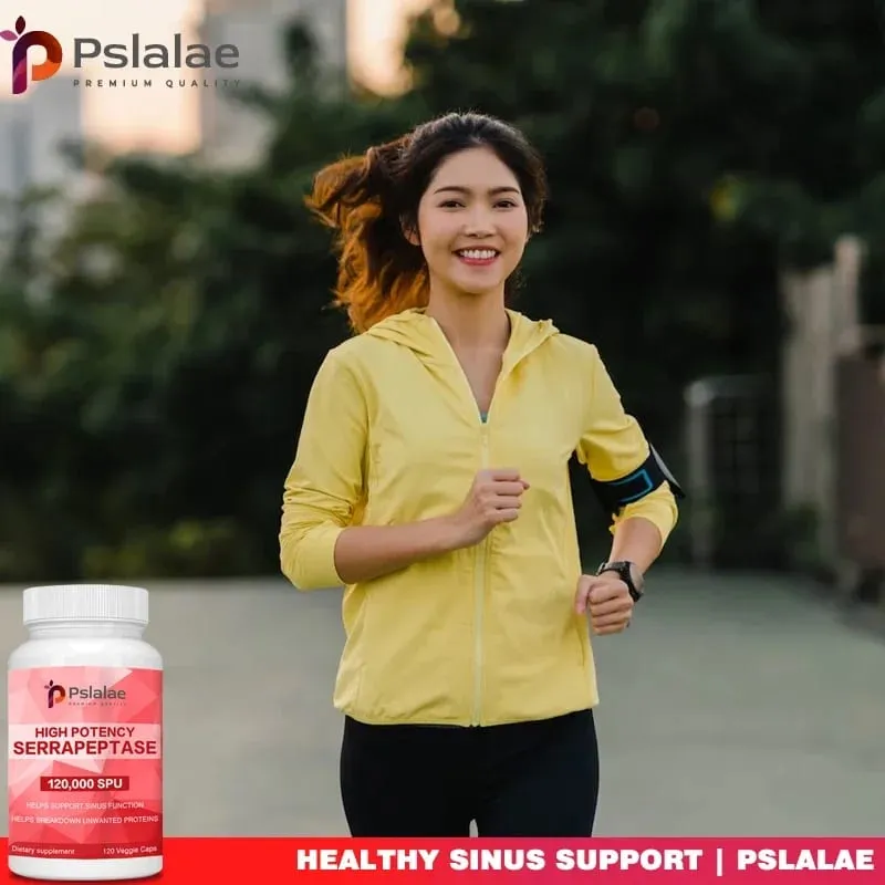 High Potency Serratiopeptidase Capsules - Supports Sinus Health and Airway Function and Improves Immunity Supplement — image 6