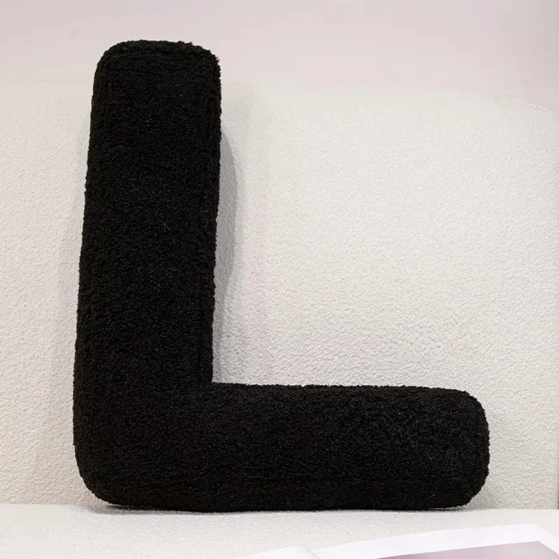 40CM English Letter Throw Pillow Stuff Alphabet Plush Cushion Living Room Sofa Home Decoration Creative Combination pillow — image 19
