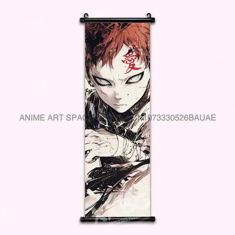 Anime Naruto Hanging Painting Hatake Kakashi Wall Art Scrolls Picture Uchiha Sasuke Home Decor Canvas Poster Haruno Sakura Mural — image 12