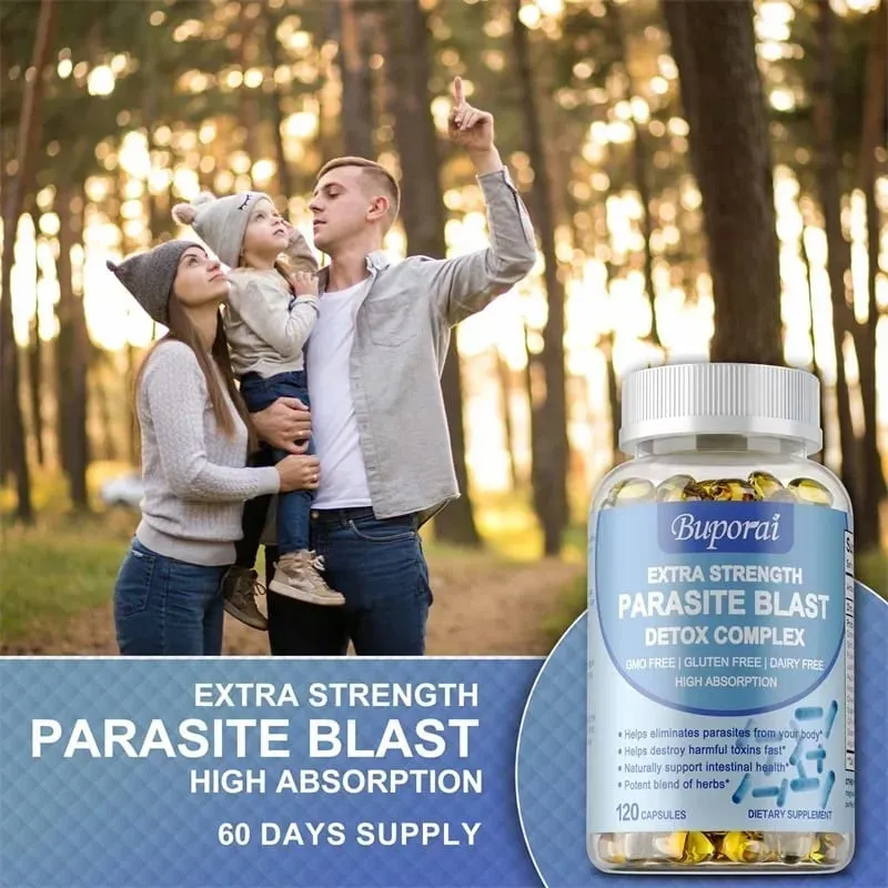 Parasite Blast Detox Complex - Eliminate Parasites Promote Digestion Cleanse & Detoxification Supports Intestinal Health — image 7