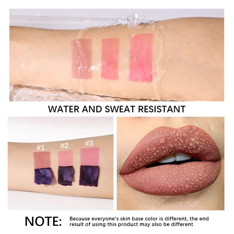 Lakerain Lip Gloss Peel and Stick Set Pink Lip Gloss Transfer Resistant Long-lasting Waterproof Natural Lip Gloss For Women — image 5