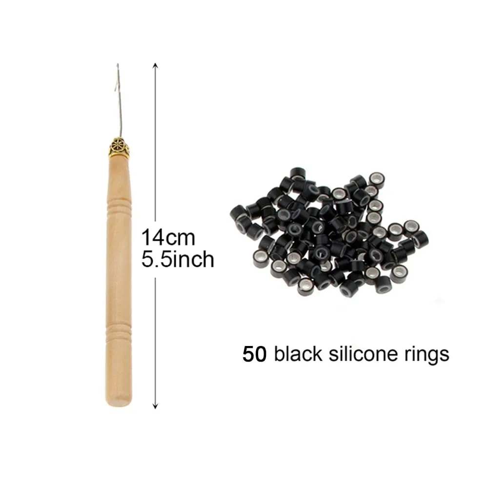 Synthetische farbige I-Tip-Stick-Haarverlängerungen, glattes Haar, 40,6 cm, für Frauen, hohe Temperaturen, 10 Strähnen/Packung, Farben — image 4