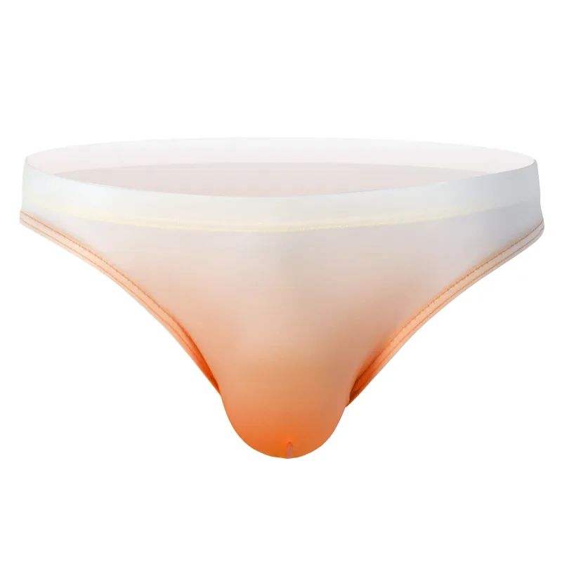 Men Underwear Briefs Shorts Bikini Homme Slip Gradient Milk Silk Panites Man Low Rise U Convex Pouch Underpant Cueca Calzoncillo — image 17