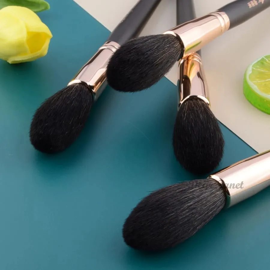 1 piece Goat hair Blush Makeup brushes Powder contour Highligher Make up brush Shadow exquisite beauty tools My destiny 019 — image 2