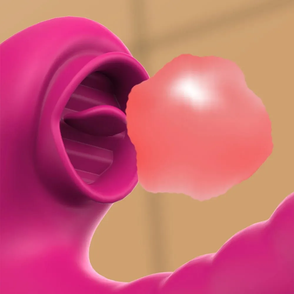 20 režimů Aplikace Porn Tongue Dildo Vibrátor Bod G Bod G Vagina Masážní hůlka Stimulátor olizování klitorisu Dospělé Ženy Ženy Sexy sexuální hračky — image 2