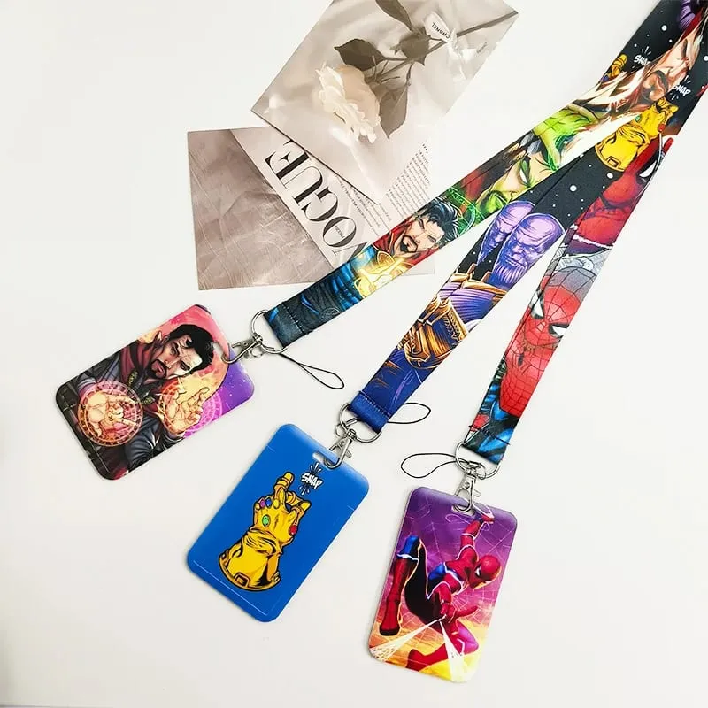 American Anime Credential Holder Movie Lanyards for Key Neck Strap Card Badge Gym Keychain Keyring Accessories Gifts — image 5