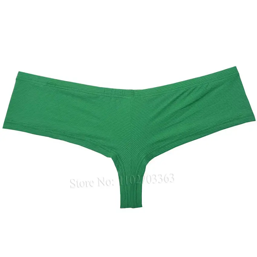 Cheeky Men's Solid Bikini Briefs Ice Silk Micro Boxer Underwear Male Slip Hipster Trunks Bulge Pouch Beach Shorts Underpant Soft — image 16