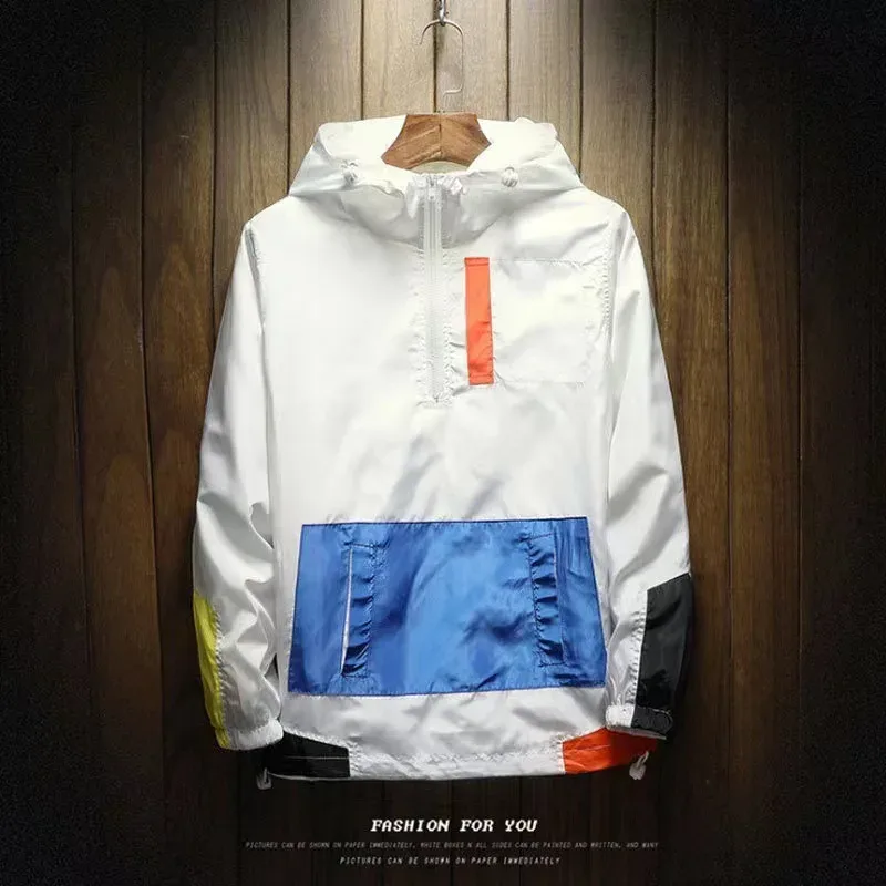 2024 New Autumn Jacket Breathable Windbreakerautumn and Winter Jacket Men New In Hoodies & Sweatshirts — image 3