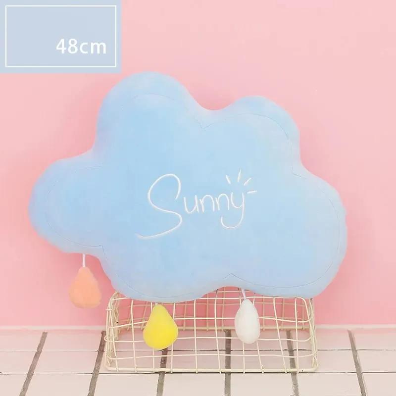 Rainbow Wish Star Moon Plush Pillow Colorful Crown Cloud Soft Toy Pillow Cushion Sofa Home Decoration Throw Pillows — image 29