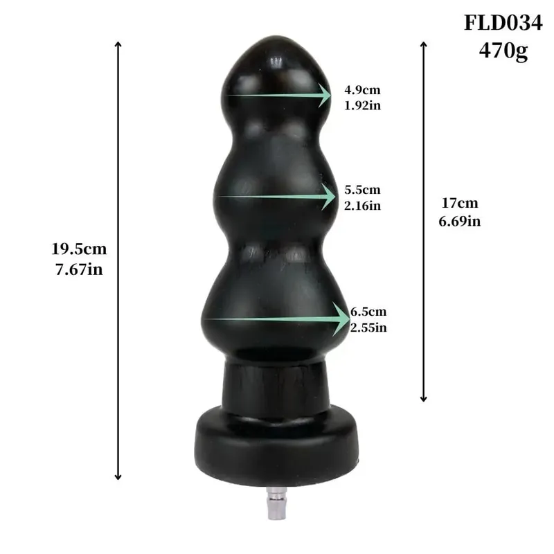 Sex Machine Big Black Dildos Quick Connector masturbation Vibrator Realistic Dildos For Women Attachments Sex Toy for Adults — image 12
