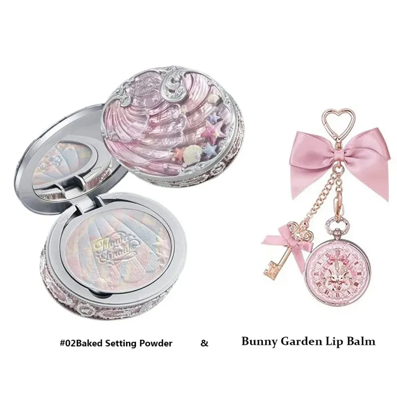 Flower Knows Strawberry Cupid Collection Makeup Set Pressed Powder Solid Perfume Makeup Kit for Women Full Kit Teenagers Make up — image 8
